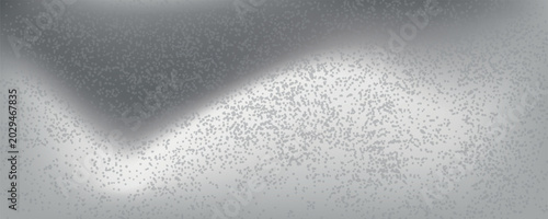 Grainy gradient background, grey black white monochrome abstract noise texture banner backdrop.vector eps10