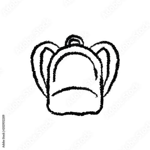 Tableau sur toile School Daypack Icon