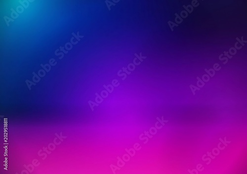Fotografía Vibrant colorful gradient background with blue, purple, and pink hues blending s