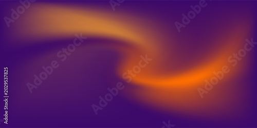 Wave abstract background with a combination of yellow, orange and dark purple elegant mystical energy, minimalist pastel colors, halloween
