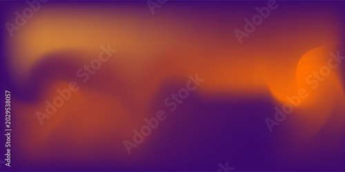 Wave abstract background with a combination of yellow, orange and dark purple elegant mystical energy, minimalist pastel colors, halloween