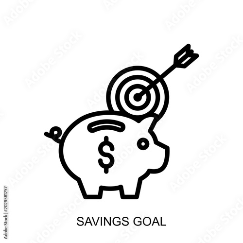 Modern Savings Goal