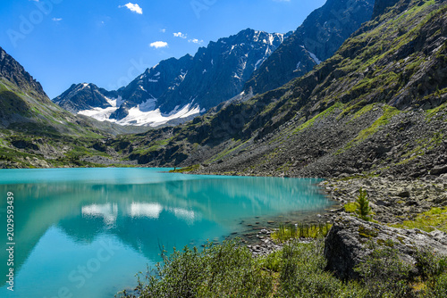 lake in the mountains