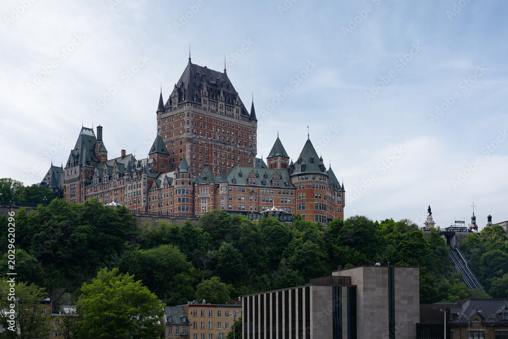 Fototapeta premium Chateau Frontenac - Quebec City, Quebec, Canada