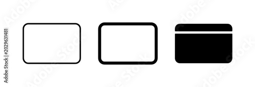 Photos Credit Card Icons, Payment Card Symbols, Financial Transaction Graphics