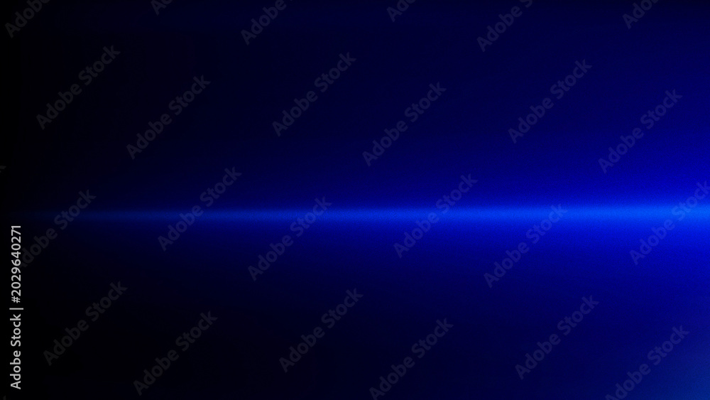 Obraz premium blue light beam on black background abstract technology concept