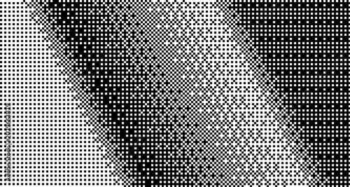 Abstract Bitmap Texture Background with Pixel Pattern and Retro Digital Glitch Effect.