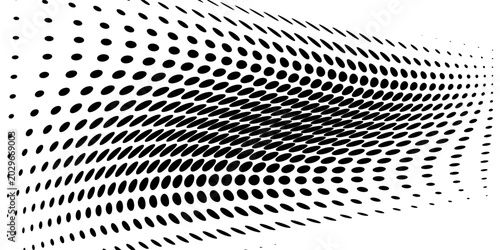 Canvastavla Polka dot seamless pattern