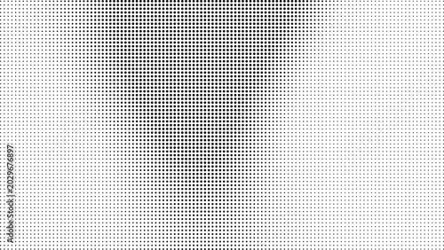 Halftone gradient texture on transparent background