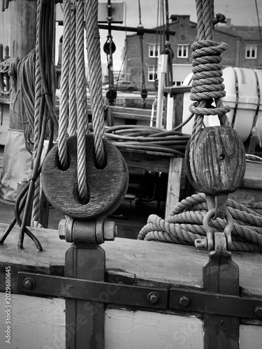 old wooden boat