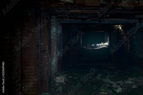 old abandoned factory