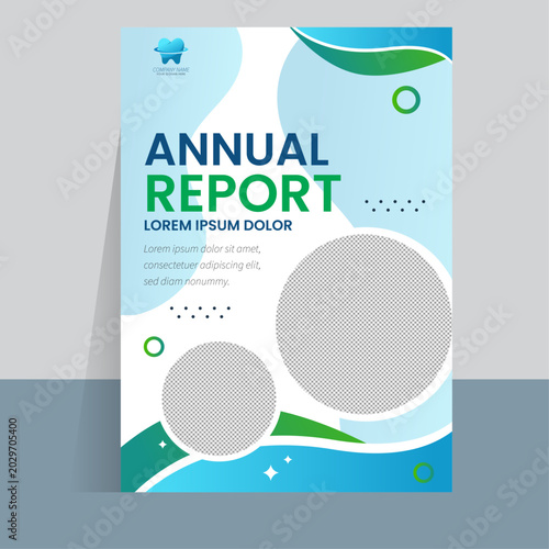 Modern Medical Report Template for Hospital Diagnostic