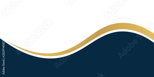 Bild auf Leinwand wave separator footers, modern dividers shapes vector illustration eps10