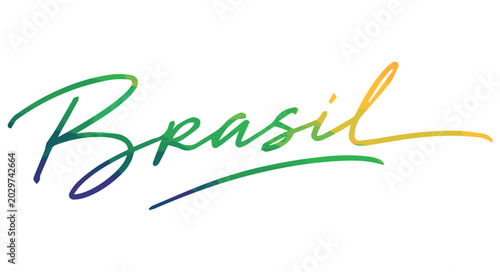 Tableau sur toile Brasil rumo ao Hexa, Brasil Hexa, nome Brasil