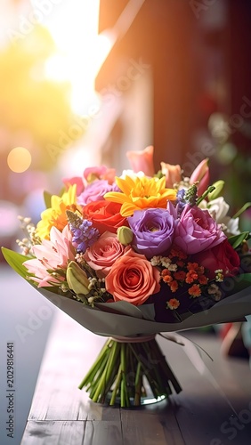 Vibrant floral arrangement (6)