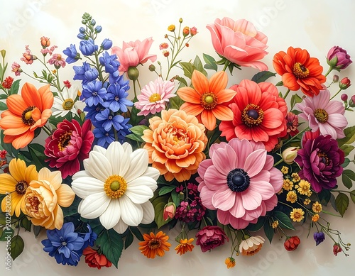 Vibrant floral arrangement (7)