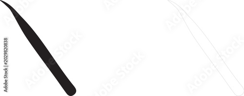Obraz na płótnie Nail drill bit icon, dental burr symbol, hardware manicure nozzle, podiatry and dentistry instrument, vector icon in two styles: glyph and outline