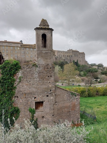 Ancient stone chapel in Viterbo