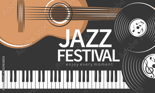 Photography Poster for a jazz festival or music event