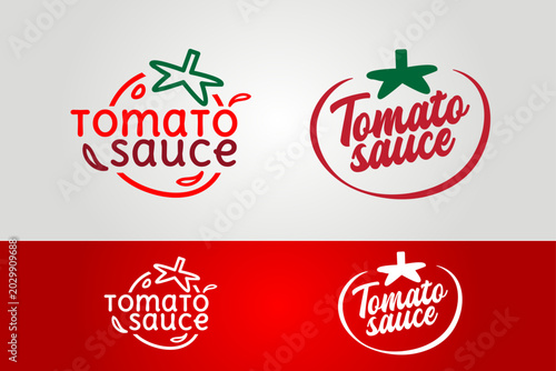 Fotografie Tomato Sauce Logo