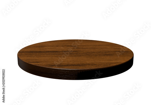 3D rendering of a wooden stepped podium or stadium display on a clean beige background. Empty showcase platform template for premium product presentation, cosmetics, or branding mockup with studio lig