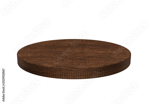 3D rendering of a wooden stepped podium or stadium display on a clean beige background. Empty showcase platform template for premium product presentation, cosmetics, or branding mockup with studio lig