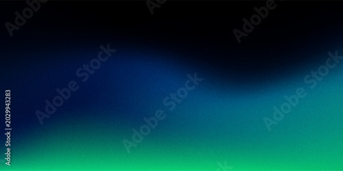 Black dark green blue emerald petrol teal lime yellow white abstract background. Color gradient ombre blend. Line wave curved. Bright light flash glow glitter neon metallic.Noise grain mesh.Christmas.