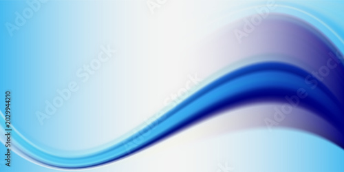 Slika na platnu Blue waves with a fresh aroma