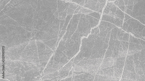 Bild auf Leinwand Abstract grey marble texture with prominent white veins, offering a sophisticate