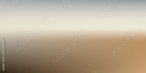 Картината върху платно Grainy background beige brown color gradient banner, noise texture poster header