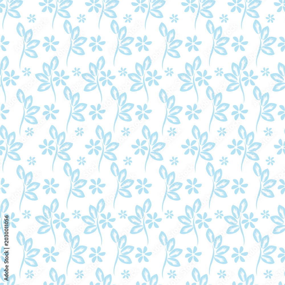 Fototapeta premium seamless floral pattern
