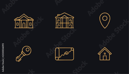 real estate icons