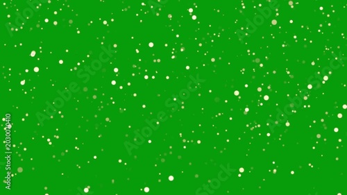 Falling gold glitter light particles and bokeh dust overlay on green screen background. Luxury sparkling shimmer dust, Glowing festive bokeh particle confetti animation. Celebration decoration. 4K 