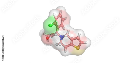 Photos Clopidogrel, cardiovascular drug/P2Y12 adenosine diphosphate receptor antagonist