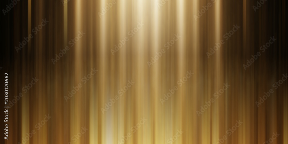 Obraz premium Abstract golden vertical light rays background