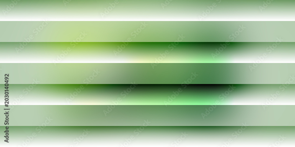 Fototapeta premium Abstract background with horizontal green glowing stripes