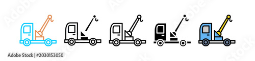 Foto Tow Truck multyple icon