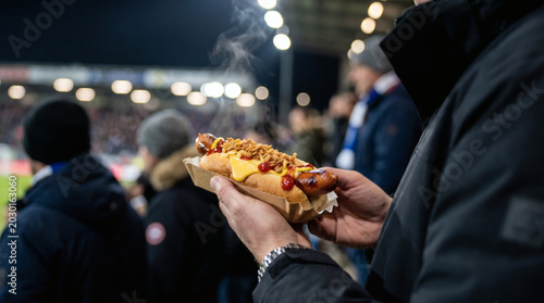 Hot Dog at Stadium Event