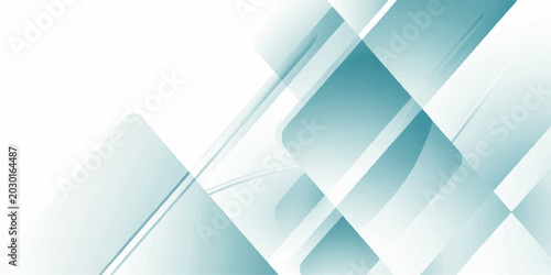 Bild auf Leinwand An abstract blue and grey background featuring futuristic vector lines, gradient
