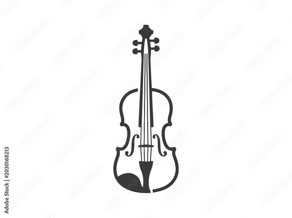 Fototapeta premium Violin Instrument String Music Object.