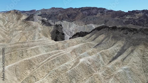 Iconic Zabriskie Point - Death Valley National Park, California