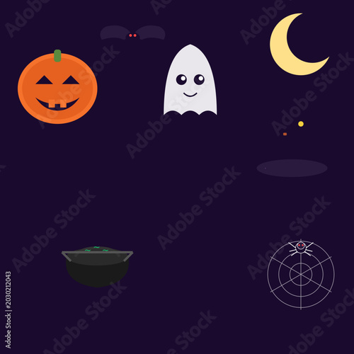 Halloween Clipart Bundle PNG - Spooky Elements Transparent