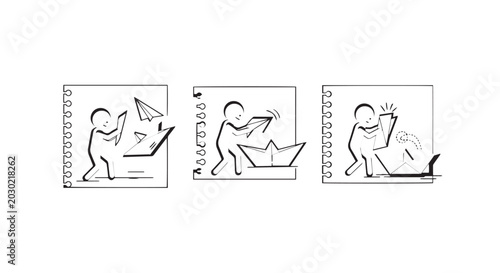 Step by Step Guide to Properly Folding Origami Boat.