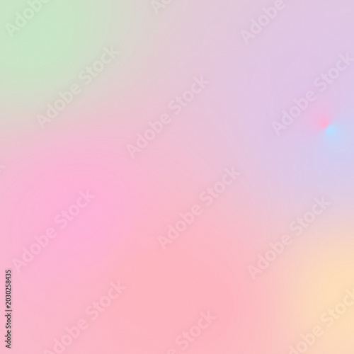 Fotografia Soft pastel mesh gradient with pink purple yellow and mint green hues for aesthe