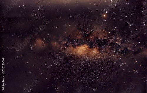 Photos Stunning Astrophotography Capture of the Milky Way Core Over a Dark Purple Nebul