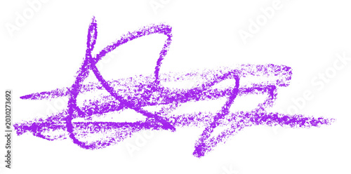 purple pencil strokes isolated on transparent background