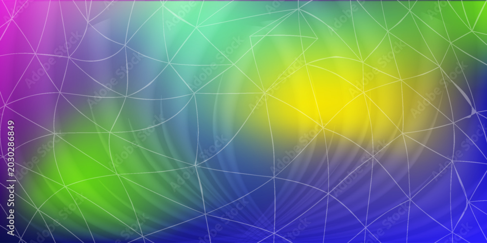 Fototapeta premium Template background with gradient and triangles. Design for you business.