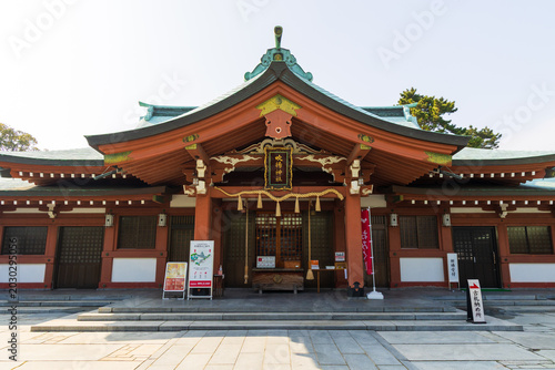 日本の風景　愛媛　日本100名城　今治城　吹揚神社　