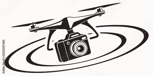 Photos Aerial photography drone with camera vector graphic photography quadrocopter vid