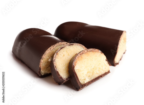 Pieces of tasty marzipan ca...